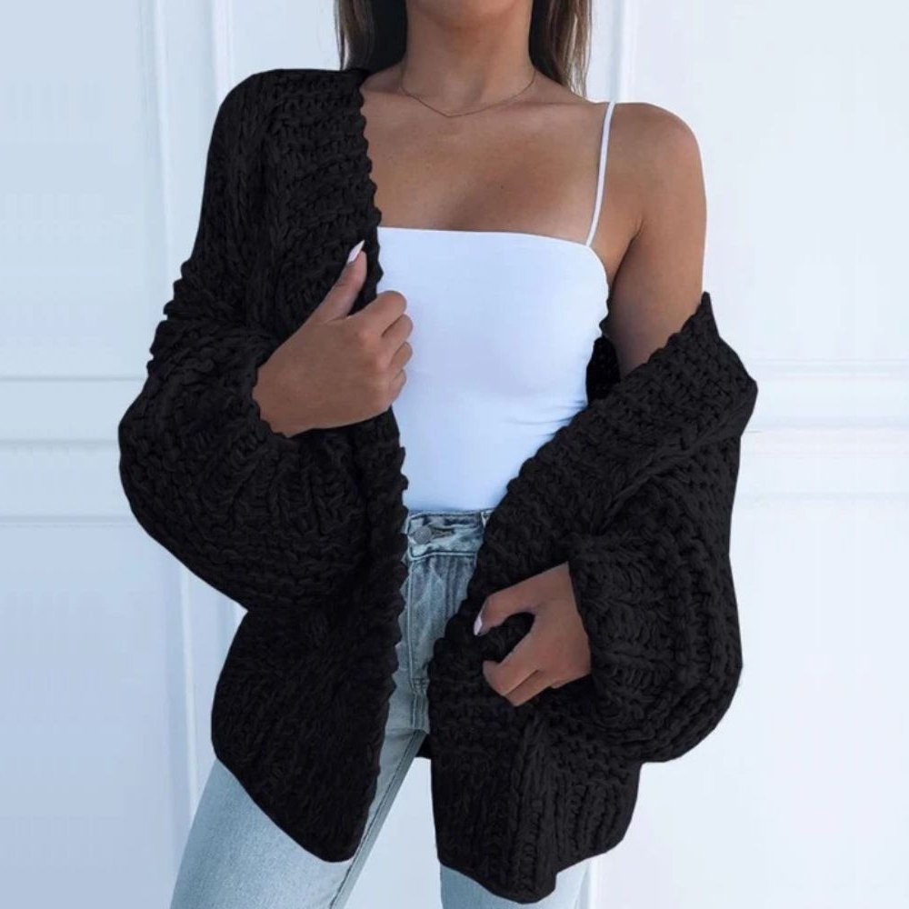 Cecily | Elegant Oversized Chunky Cardigan