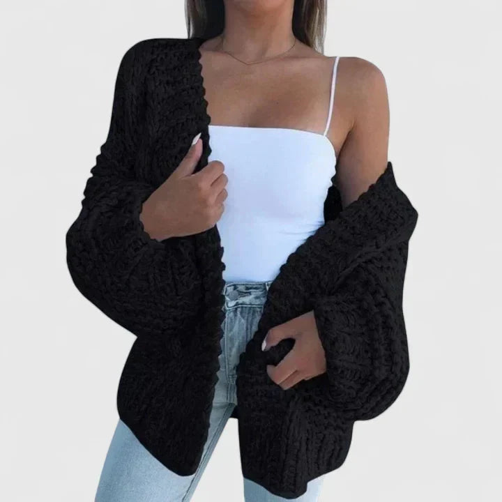 Cecily | Elegant Oversized Chunky Cardigan