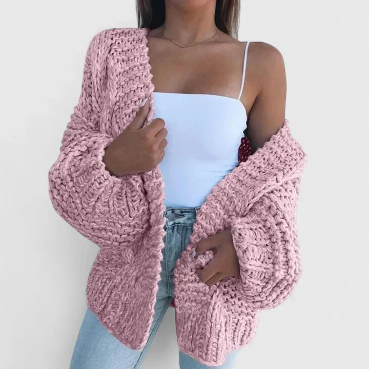 Cecily | Elegant Oversized Chunky Cardigan