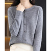 Kelly | Elegant Fitted Button-Down Cardigan - Picela