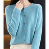 Kelly | Elegant Fitted Button-Down Cardigan - Picela