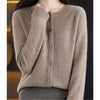 Kelly | Elegant Fitted Button-Down Cardigan - Picela