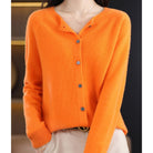 Kelly | Elegant Fitted Button-Down Cardigan - Picela
