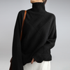 Kelly | Elegant Turtleneck Argyle Sweater - Picela