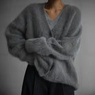 Laura | Cozy Fuzzy Oversized Cardigan - Picela