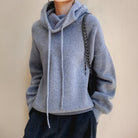 Laura | Cozy Hooded Oversized Sweater - Picela