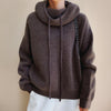 Laura | Cozy Hooded Oversized Sweater - Picela