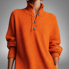 Laura | Elegant Oversized Knit Sweater - Picela