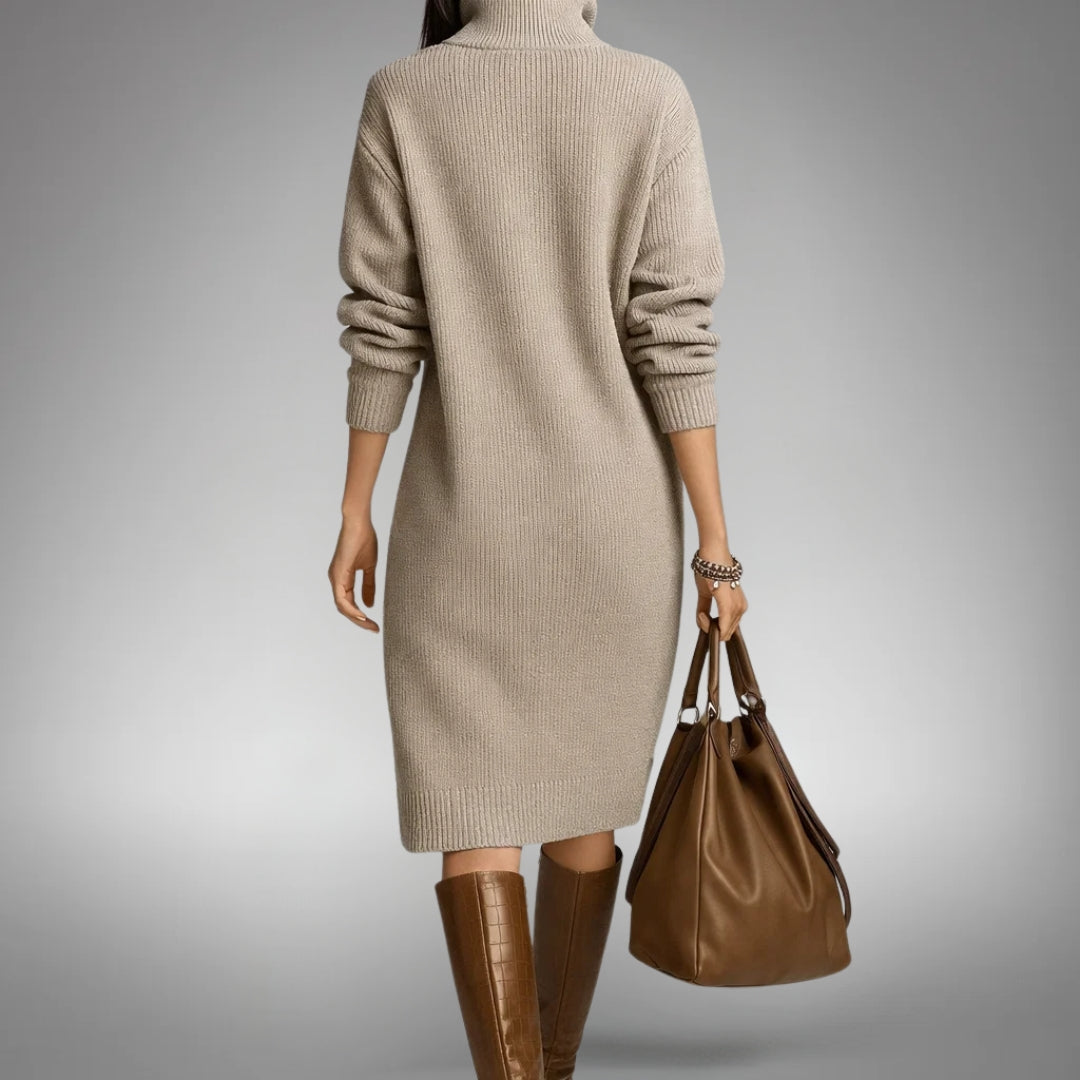 Laura | Elegant Oversized Knit Sweater - Picela