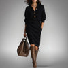 Laura | Elegant Oversized Knit Sweater - Picela