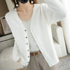 Lauren | Elegant Button-Down Knit Cardigan - Picela