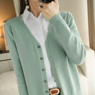 Lauren | Elegant Button-Down Knit Cardigan - Picela