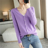 Lauren | Elegant Button-Down Knit Cardigan - Picela