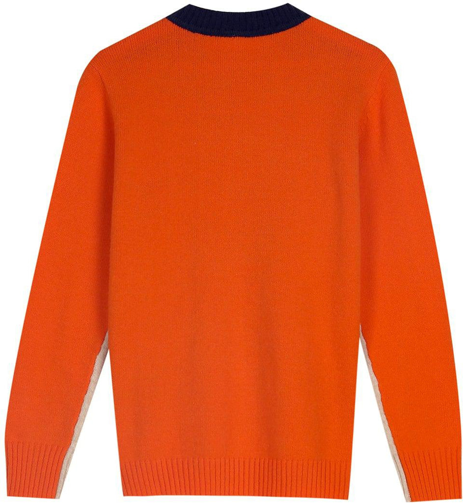 Lauren | Elegant Colorblock Crewneck Sweater - Picela