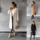 Lauren | Elegant Tailored Double-Breasted Coat - Picela