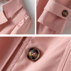 Megan | Elegant Belted Trench Coat - Picela
