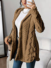 Melissa | Cozy Textured Longline Cardigan - Picela