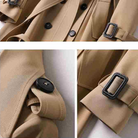 Melissa | Elegant Longline Trench Coat - Picela