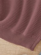 Melissa | Elegant Open-Knit Boat-Neck Sweater - Picela