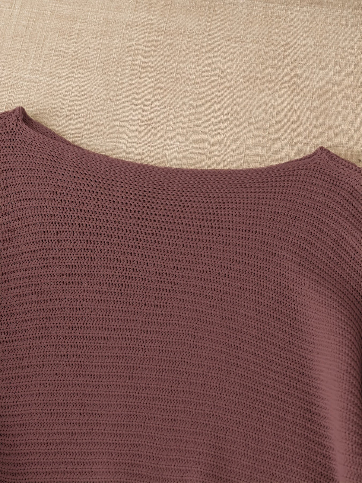 Melissa | Elegant Open-Knit Boat-Neck Sweater - Picela