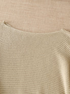 Melissa | Elegant Open-Knit Boat-Neck Sweater - Picela