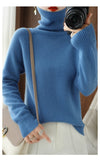 Melissa | Elegant Ribbed Turtleneck Sweater - Picela