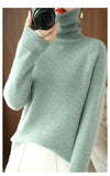 Melissa | Elegant Ribbed Turtleneck Sweater - Picela