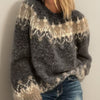 Michelle | Cozy Fair Isle Sweater - Picela