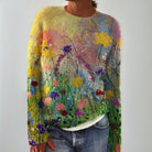 Michelle | Vintage Floral Sweater - Picela