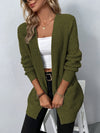 Kimberly | Elegant Waffle-Knit Pocket Cardigan