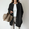 Nicole | Cozy Oversized Snap-Button Cardigan - Picela