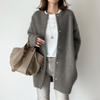 Nicole | Cozy Oversized Snap-Button Cardigan - Picela