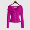 Nicole | Elegant Ribbed Fitted Cardigan - Picela