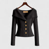 Nicole | Elegant Ribbed Fitted Cardigan - Picela