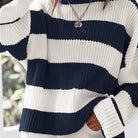Nicole | Stylish Striped Sweater - Picela