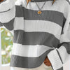Nicole | Stylish Striped Sweater - Picela