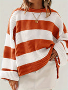 Nicole | Stylish Striped Sweater - Picela