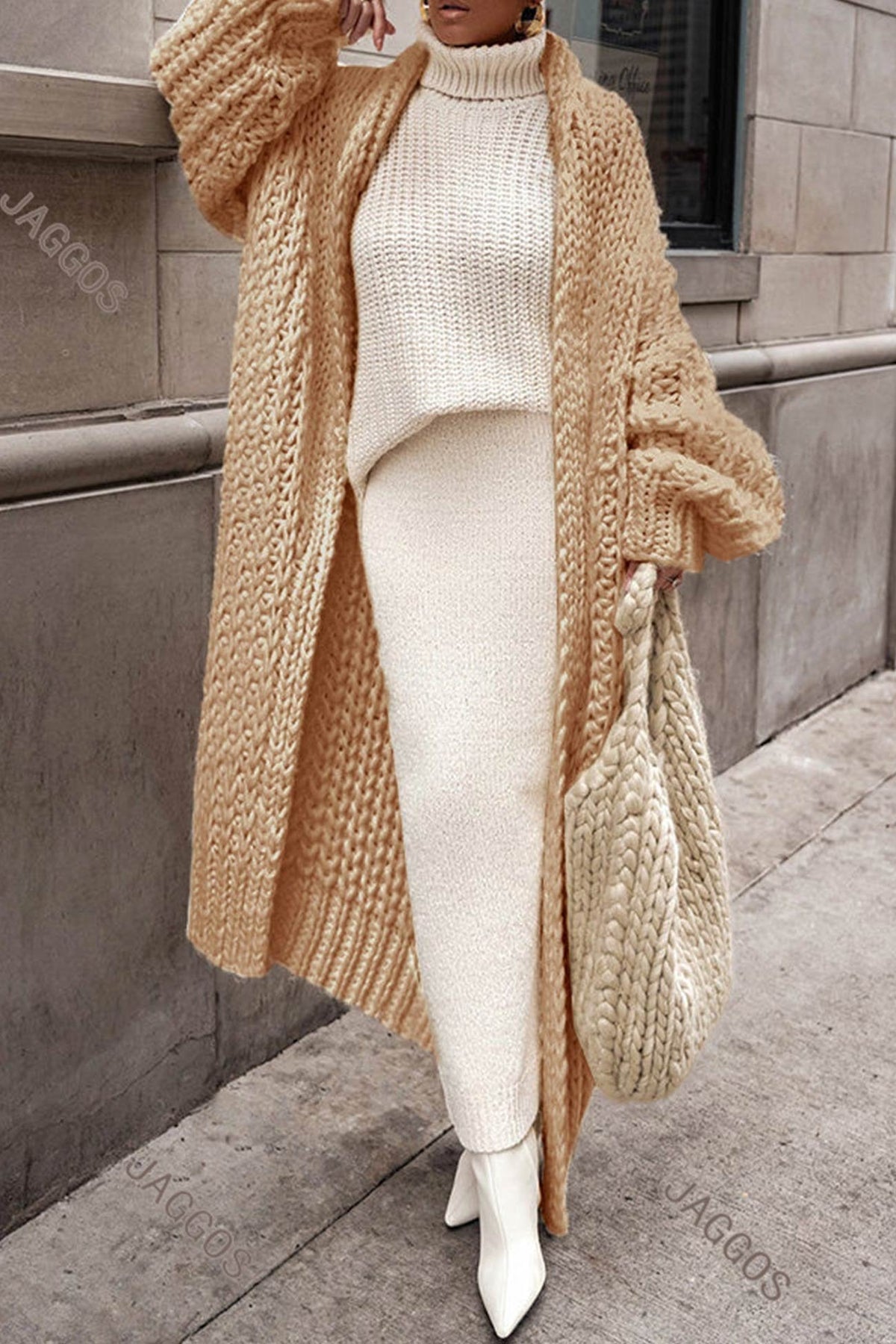 Rachel | Cozy Chunky Longline Cardigan - Picela