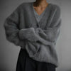 Rachel | Cozy Fuzzy Mohair Cardigan - Picela