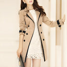 Rachel | Elegant Belted Trench Coat - Picela