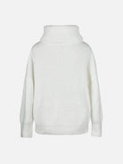 Rachel | Elegant Cowl-Neck Button Sweater - Picela
