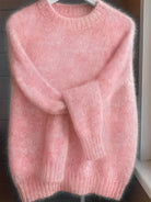 Rachel | Soft Fuzzy Crewneck Sweater - Picela