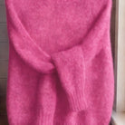 Rachel | Soft Fuzzy Crewneck Sweater - Picela