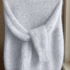 Rachel | Soft Fuzzy Crewneck Sweater - Picela