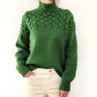 Rebecca | Cozy Cable-Knit Turtleneck Sweater - Picela