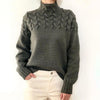 Rebecca | Cozy Cable-Knit Turtleneck Sweater - Picela