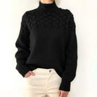 Rebecca | Cozy Cable-Knit Turtleneck Sweater - Picela