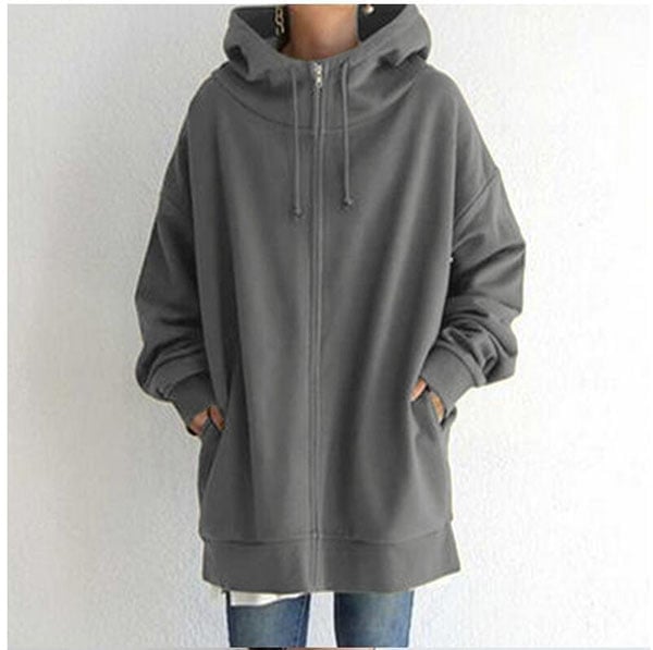 Rebecca | Cozy Oversized Fleece Jacket - Picela