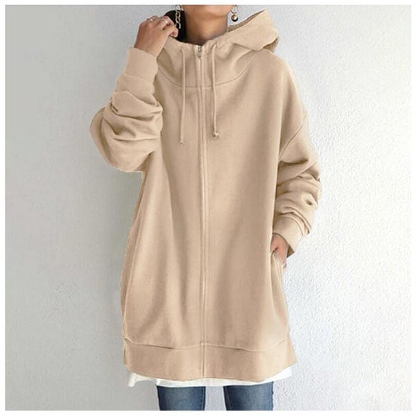 Rebecca | Cozy Oversized Fleece Jacket - Picela