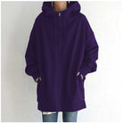 Rebecca | Cozy Oversized Fleece Jacket - Picela